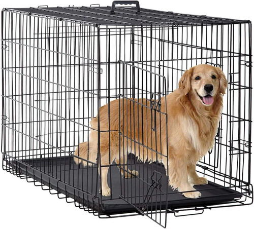 Inch foldable metal - metal, dog